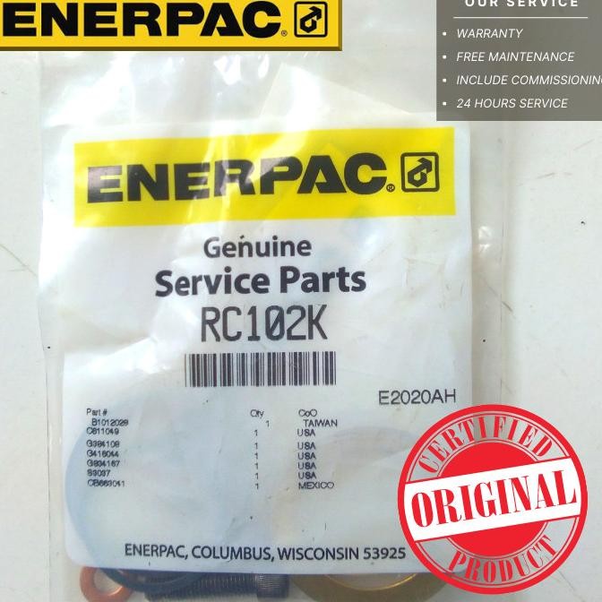 Seal Kit Hydraulic Jack 10 Ton RC102K Enerpac