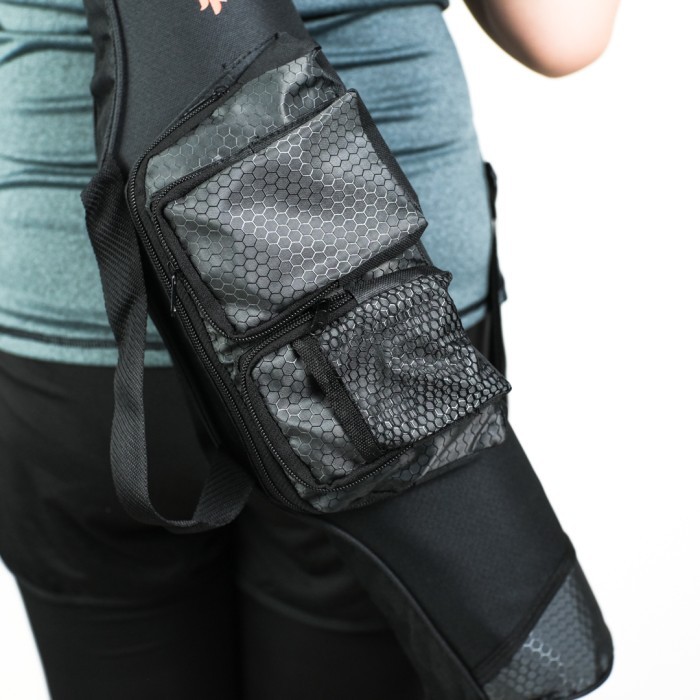 Tas Joran Pancing Semi-Hardcase Hitam Casting Galatama Jigging 120 Cm