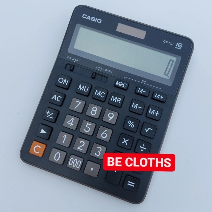 

Casio GX-16B Calculator - Desktop Kalkulator Meja Office GX-16B
