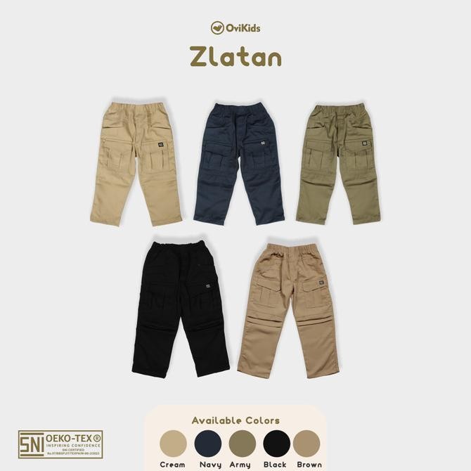 Terbaru Ovikids Zlatan Cargo Laki-Laki 4-9Tahun Anak Anak Celana Best