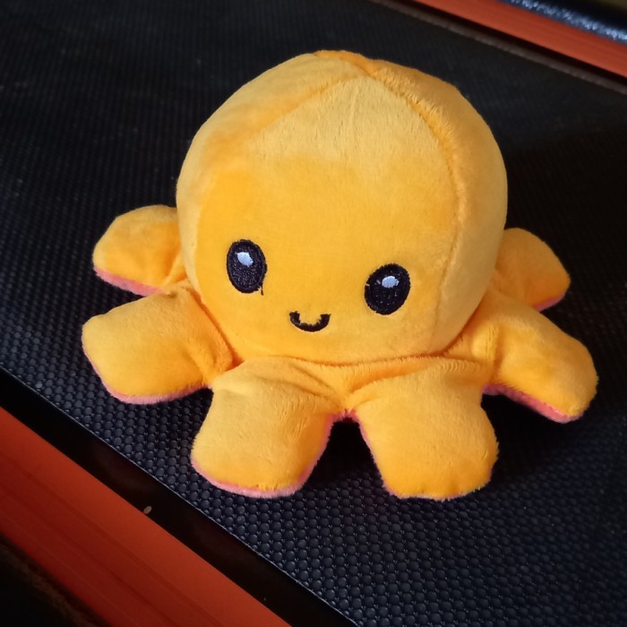 Boneka Gurita Mini Bolak-Balik