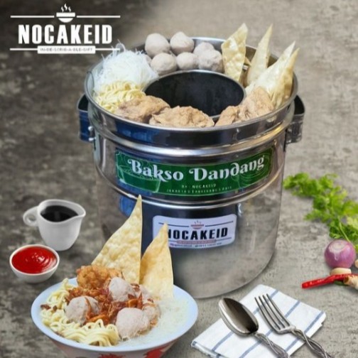

Paket Bakso Dandang & 1 Minuman , Hadiah Ulang Tahun, Hampers Package