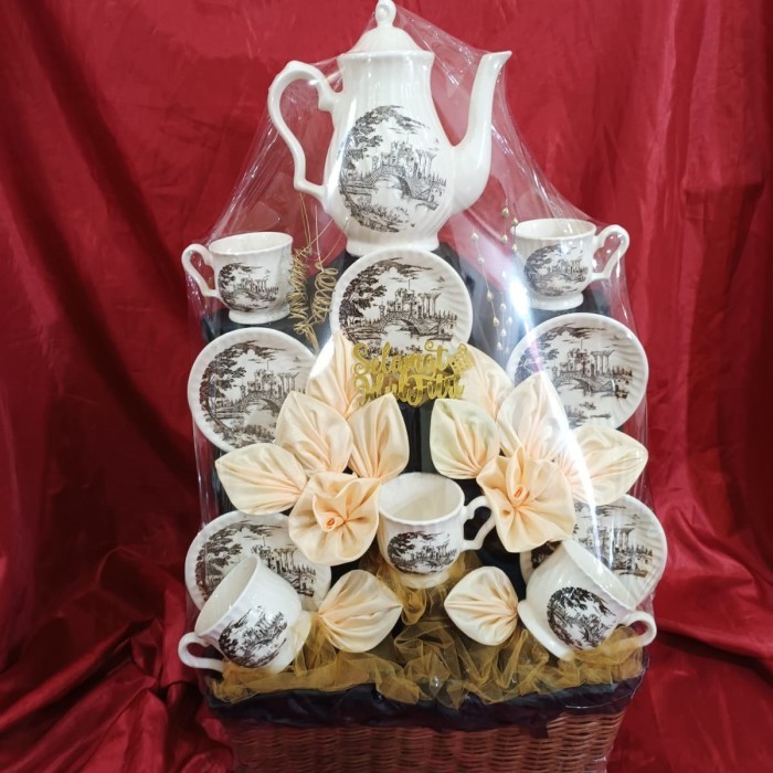 

[100% Garansi] Parcel Tea Set- Parcel Pecah Belah - Parcel Lebaran E