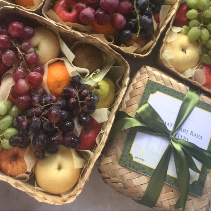 

Parcel Buah Segar/Bingkisan Buah/Besek Buah Segar