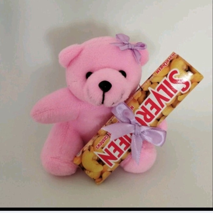

Bear Anggi Valentine + Silverquen Gift Set