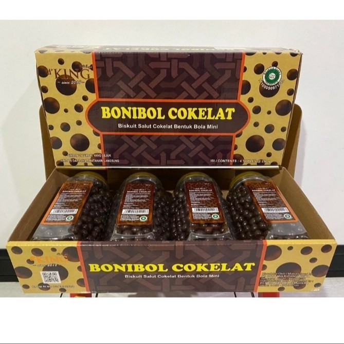 

1 Kotak D'King Bonibol Cokelat N 3Combi ~Biskuit Salut Cokelat
