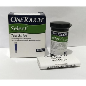 LabTestKit One Touch / Onetouch Select Simple Blood Glucose 50pcs Test Strips (EXP:Latest) Brand New