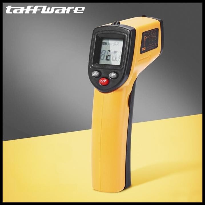 Thermogun Infrared Industrial Taffware Pengukur Suhu Benda Ruangan