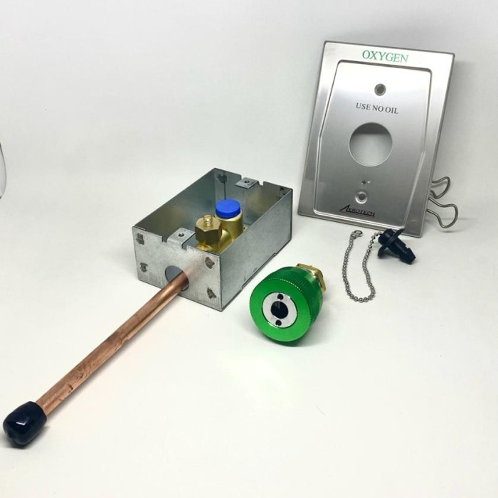 Outlet gas medis type JISS