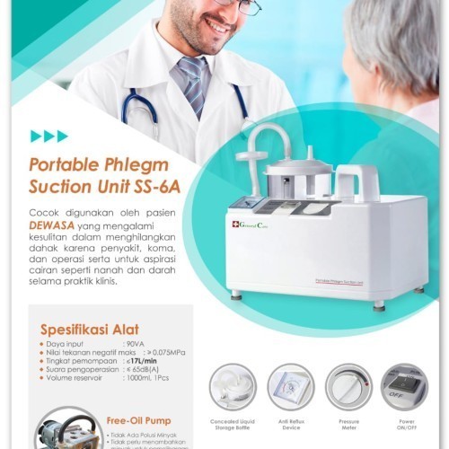 Suction Pump Portable General Care SS-6A Dewasa