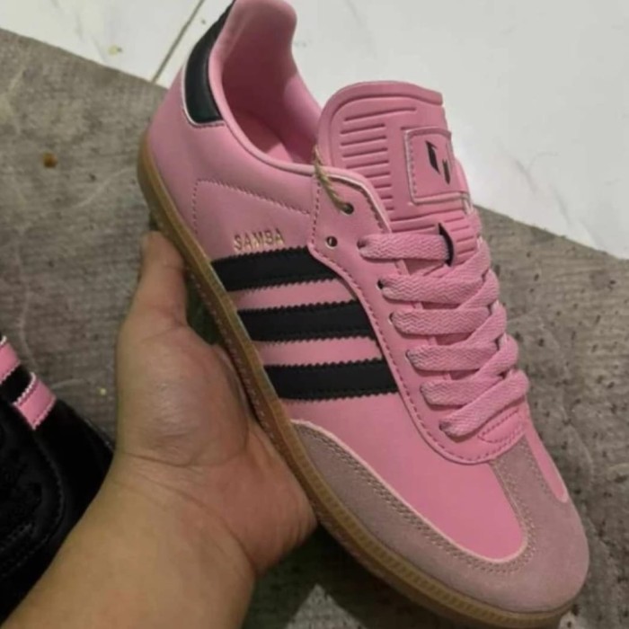 Sepatu Adidas Samba Dubizzle Pink Black Original