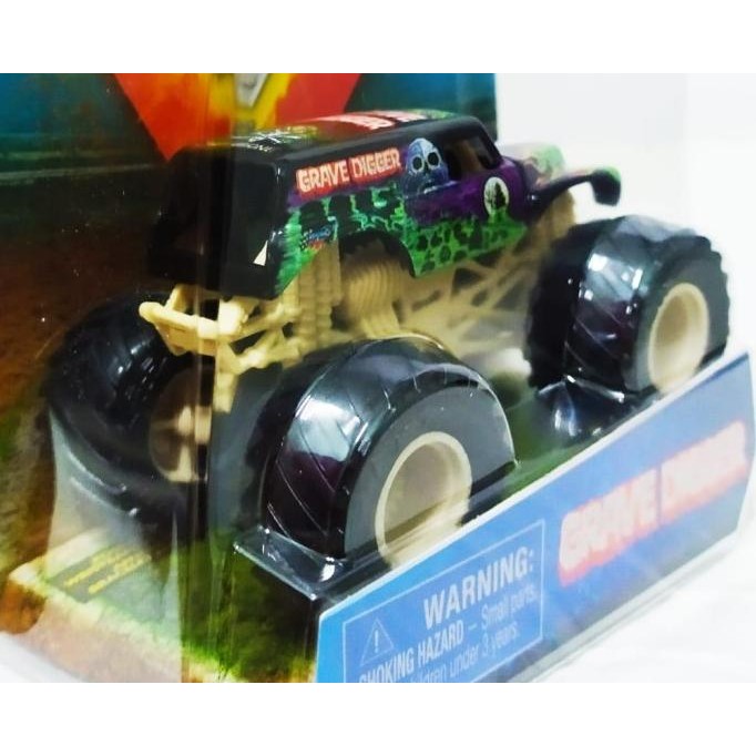 Promo Hot Wheels Monster Jam Grave Digger White COD