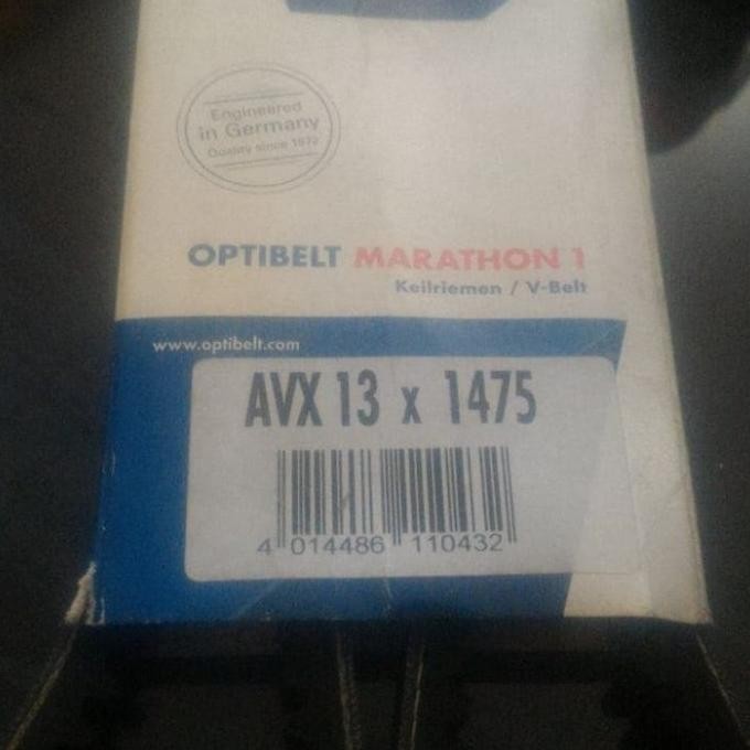 Van Belt Marathon Optibelt 13 X 1475 LA