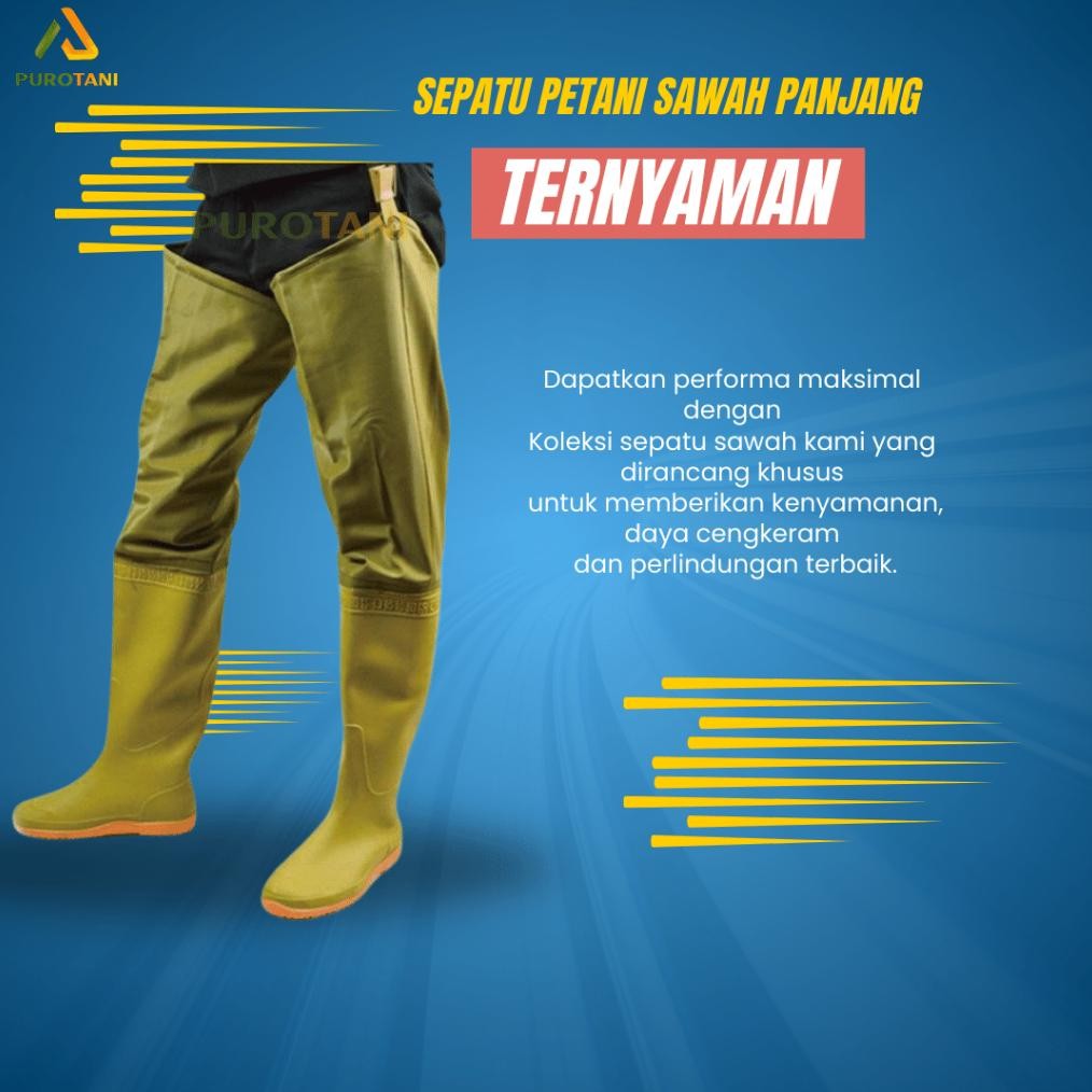 Big Sale sepatu petani jepang sepatu pertanian korea boot tani Original