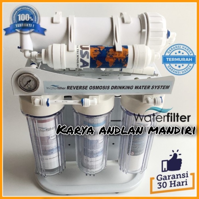 mesin ro 500gpd 5 step Mesin Ro 500 Gpd 5 Stage Filter Air Ro Terbaik