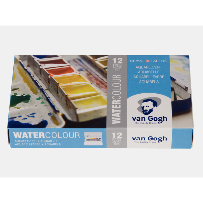

TERBARU VAN GOGH WATER COLOUR METAL SET 12 HALF PANS