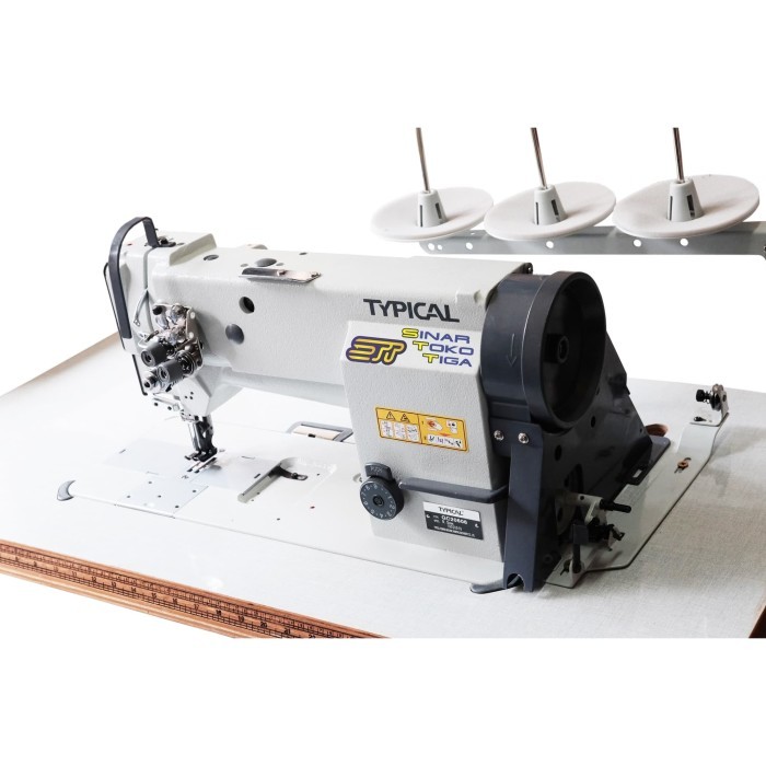 TERBARU Typical Walking Foot GC20606 Mesin Jahit 2 jarum HOT SALE