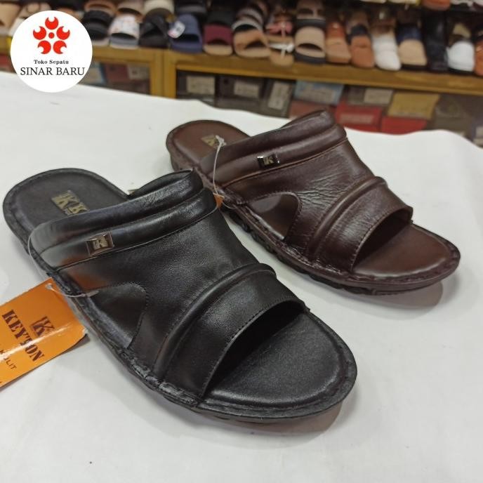 Sandal Kulit Keyton Gdp421 Sandal Pria Sandal Sopan Kenzostore9