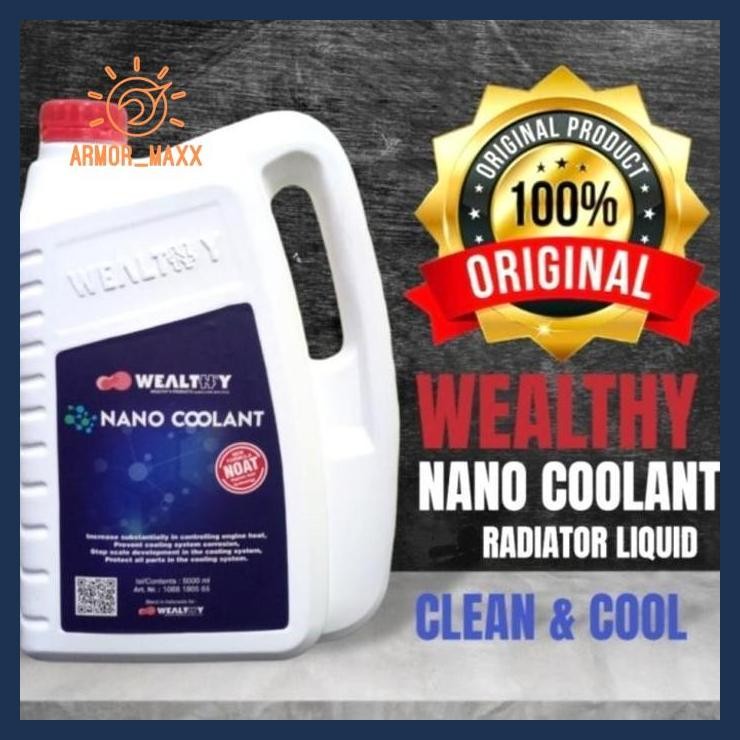 Nano Coolant Wealthy 1000 Ml Original 100%