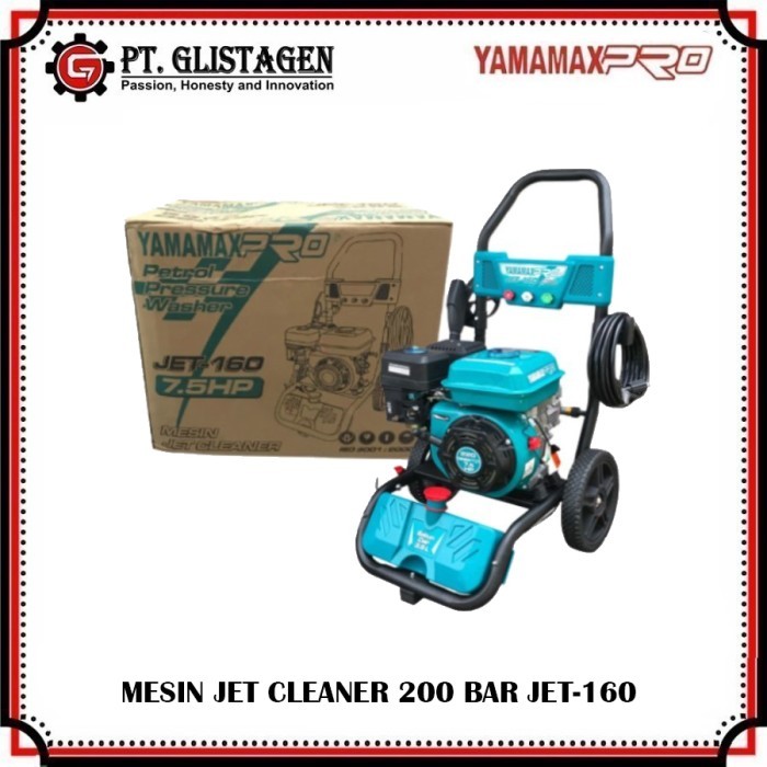 TERBARU Mesin Jet Cleaner Engine Steam Bensin 200Bar YamamaxPro Jet-160 HOT SALE