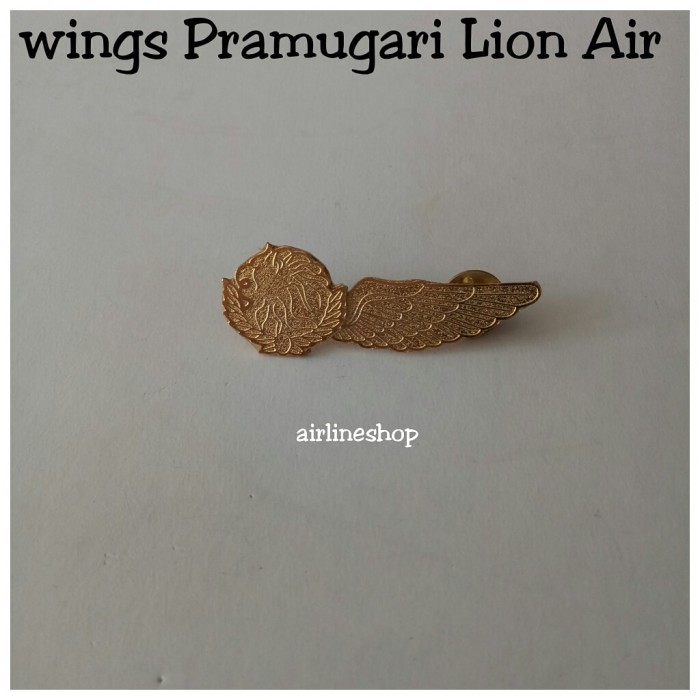 Best seller ~`~ WINGS PILOT LION AIR, WINGS PRAMUGARI LION AIR ~~~