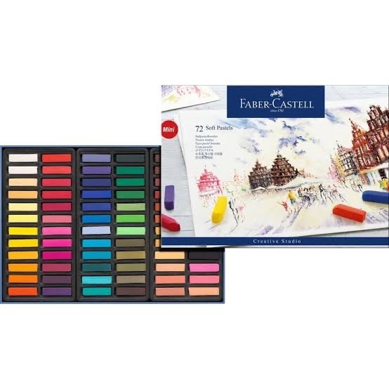 

TERBARU! PROMO FABER-CASTELL SOFT PASTEL SET 72