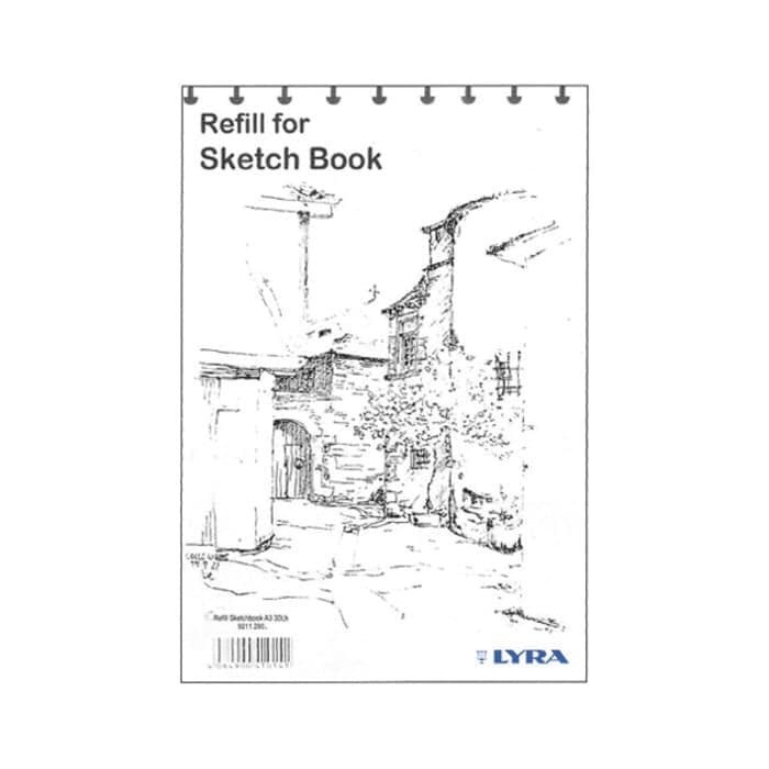 

HOT PROMO Lyra Refill Sketch Book Binder A3 30 Lembar / Isi Ulang Buku Sketsa