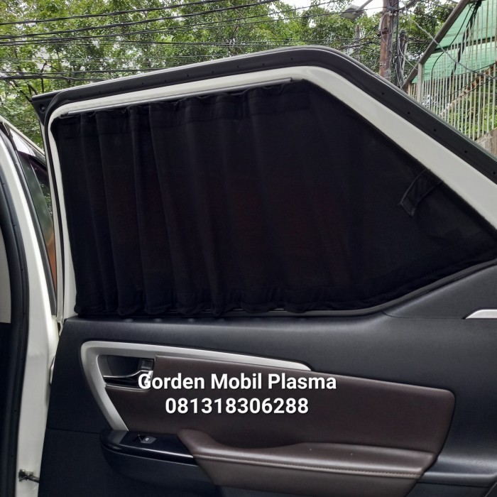Tirai Mobil /Gorden Mobil kaca tengah Fortuner 2016 (2kaca)