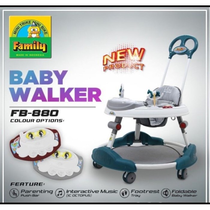 NEWW Baby walker family FB 880 kereta dorong bayi