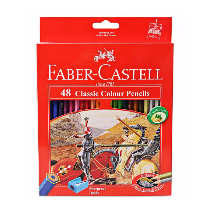 

SALE Pensil Warna Faber Castell 48 Warna Classic