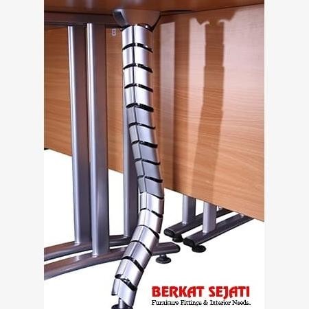 Utup Pelindung Abel Cable Ducting Management Meja Omputer Antor