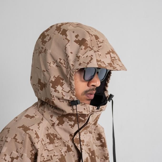 PARKA JACKET ECWCS - DIGITAL CAMO DESERT STOK TERBATAS