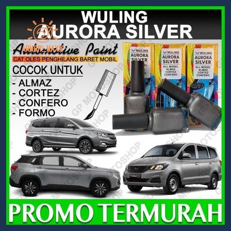 Penghilang Baret Mobil Cat Oles Wuling Aurora Silver Metallic Almaz