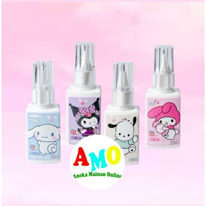 

Best Seller! Tip ex cair motif sanrio kuromi / melody / cinnamoroll Low Price