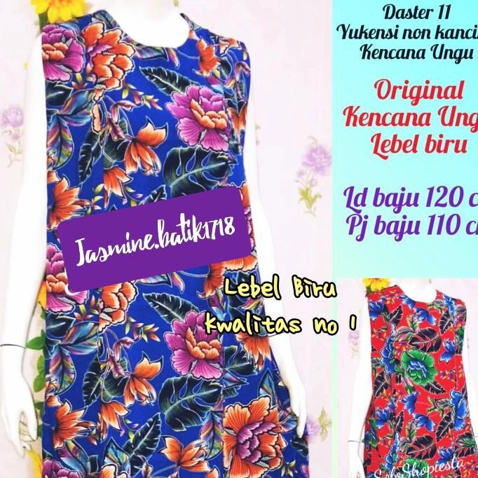 Promo Daster Yukensi 11 Kencana Ungu
