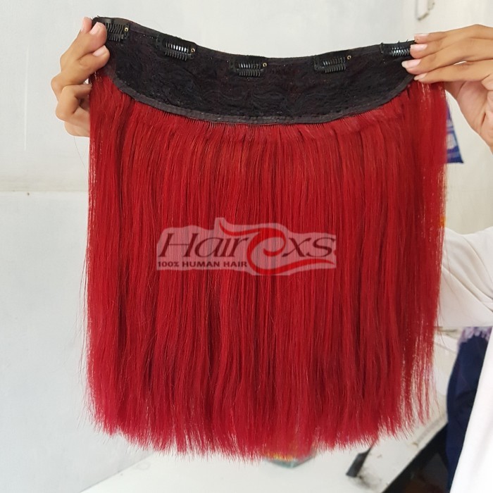 Murah Hair Clip Rambut Asli Human Hair Big Layer SuperTebal 30,40,50,60,70cm Non COD