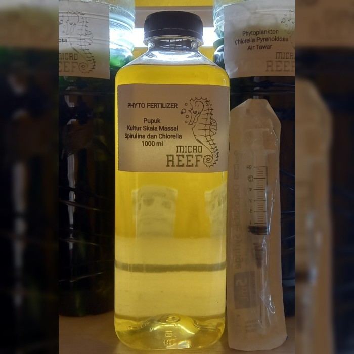 Pupuk Kultur Skala Massal Untuk Spirulina dan Chlorella (1 LITER)