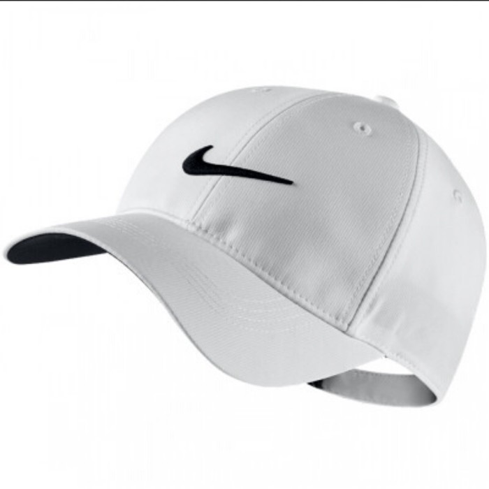 TERBARU Nike Golf Legacy91 Dri-Fit White Putih BV1076-100 Topi Original 100