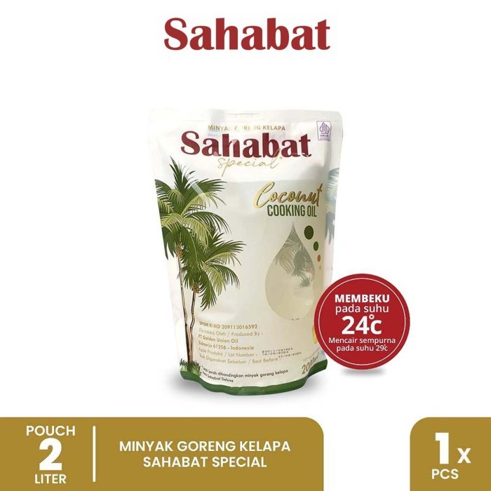 

Minyak Goreng Kelapa Sahabat Special Pouch 2 Liter (Coconut Cooking Oi