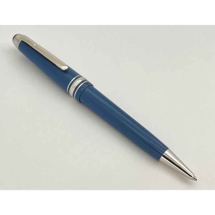 

Montblanc Miesterstuck Glacier Midsize Blue Ballpoint 129395
