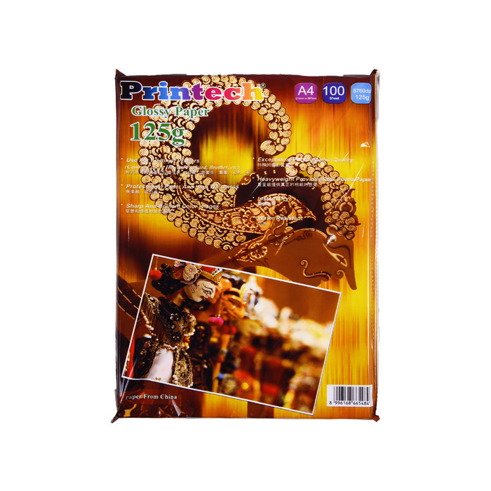 

Kertas Foto / Photo Paper Printech Glossy Paper / Photo Paper A4 125g