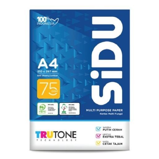 

Termurah ! Kertas Fotocopy Pint Hvs A4 Sinar Dunia Sidu 75 Gr Rim