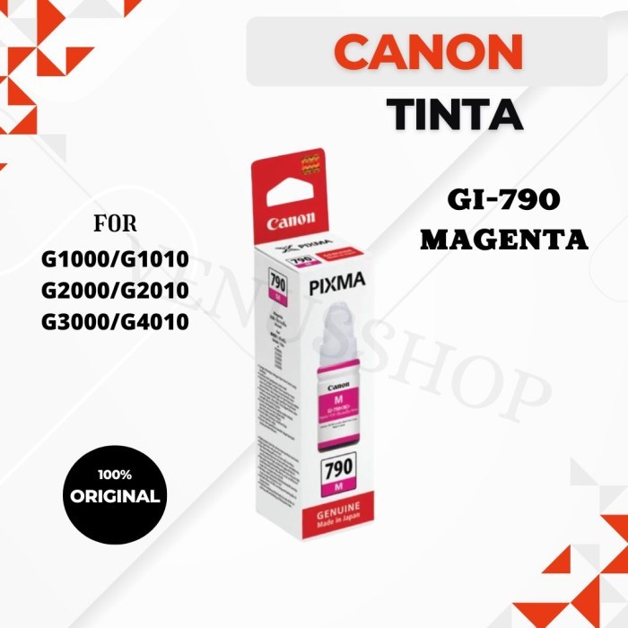 

Canon Tinta Botol Gi790 Color / Tinta Refill Gi 790 Warna Original