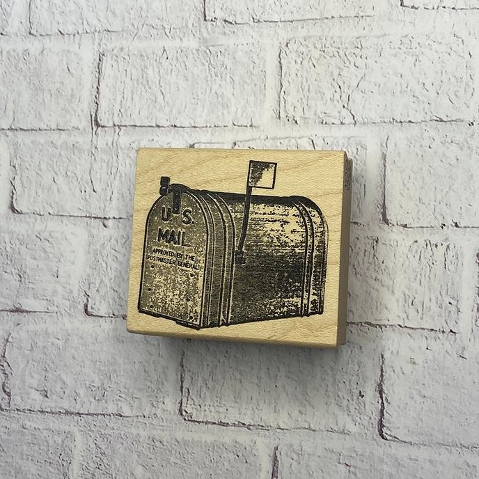 

100 Proof Press Rubber Stamp - Mail Box Original Dan Terpercaya