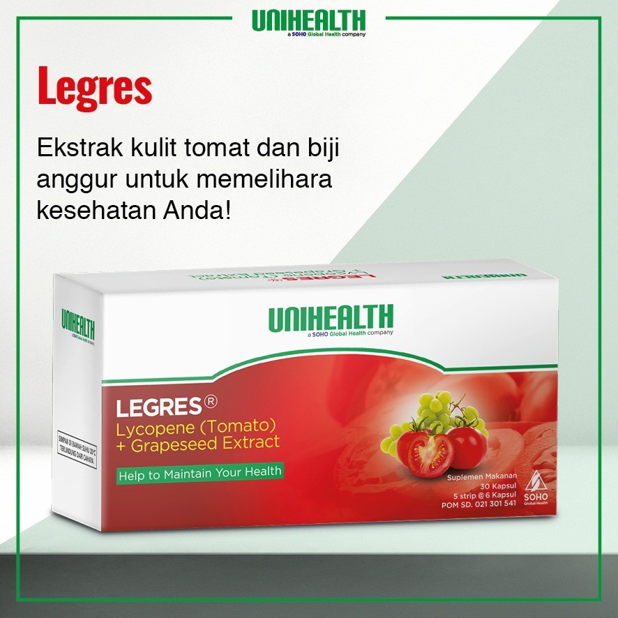 Legres Antioksidan Unihealth Box 30 Kapsul