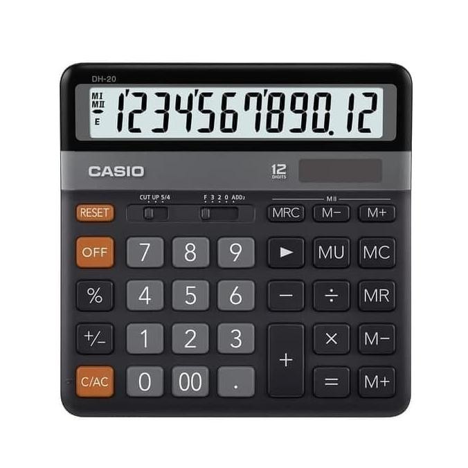 

KALKULATOR MEJA CASIO DH20 - DESKTOP CALCULATOR DH-20