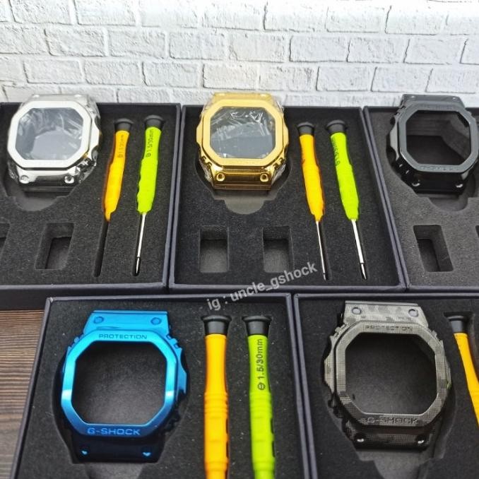bezel metal g-shock gshock dw-5600 dw5600 not gm5600
