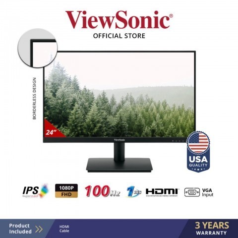 LED VIEWSONIC VA240H IPS 100HZ