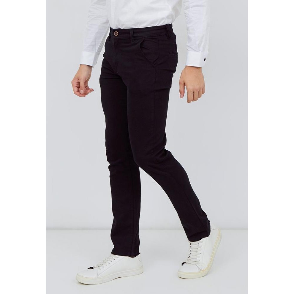 Original Carvil Jeans Pria JEANS MAX-BLACK