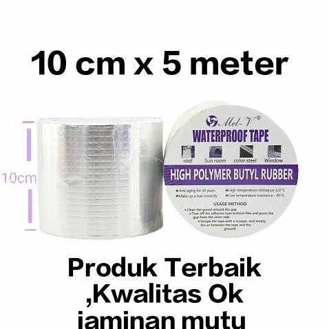 

LAKBAN ALUMINIUM FOIL WATERPROOF TAPE ANTI BOCOR ANTI PANAS(R ASLI